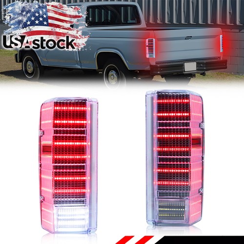 Clear led tail lights for - 2x,